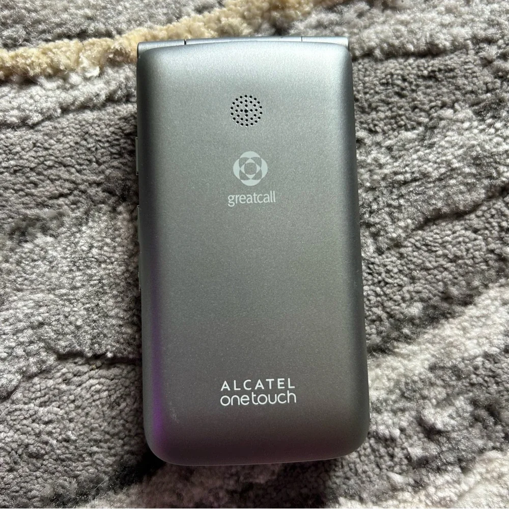 Jitterbug Phone Bundle | Alcatel One Touch Great Call Cell / Flip Phone
